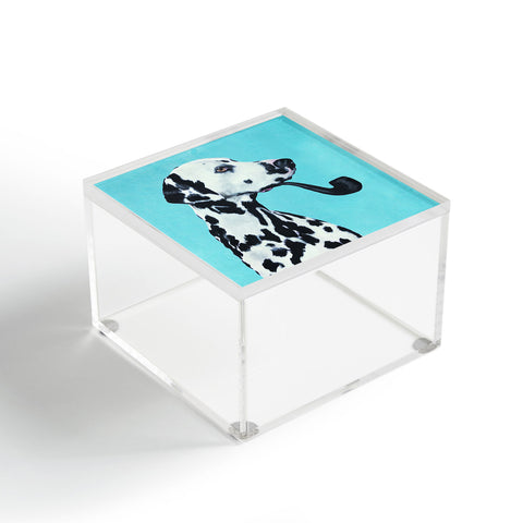 Coco de Paris Dalmatian with pipe Acrylic Box