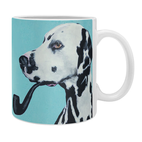 Coco de Paris Dalmatian with pipe Coffee Mug
