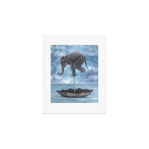 Coco de Paris Elephant in balance Art Print