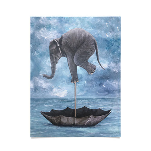 Coco de Paris Elephant in balance Poster