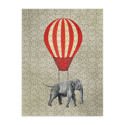 Coco de Paris Elephant with hot airballoon Puzzle