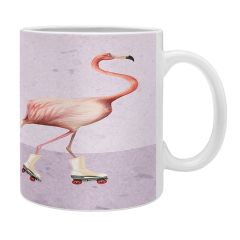 Coco de Paris Flamingo familly on rollerskates Coffee Mug