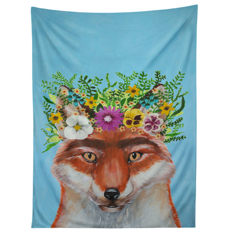 Coco de Paris Frida Kahlo Fox Tapestry