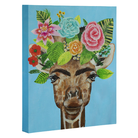 Coco de Paris Frida Kahlo Giraffe Art Canvas