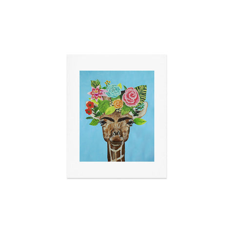 Coco de Paris Frida Kahlo Giraffe Art Print
