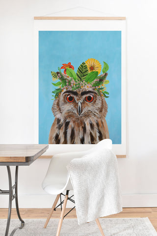 Coco de Paris Frida Kahlo Owl Art Print And Hanger
