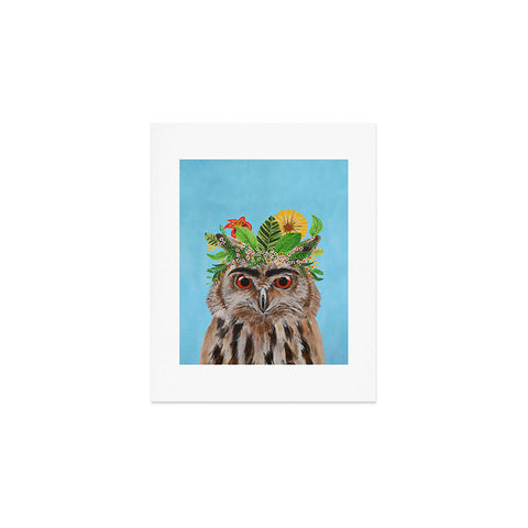 Coco de Paris Frida Kahlo Owl Art Print