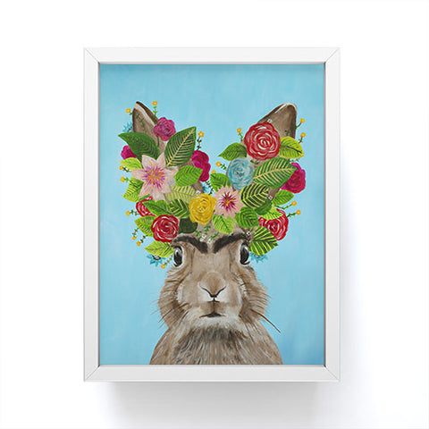 Coco de Paris Frida Kahlo Rabbit Framed Mini Art Print