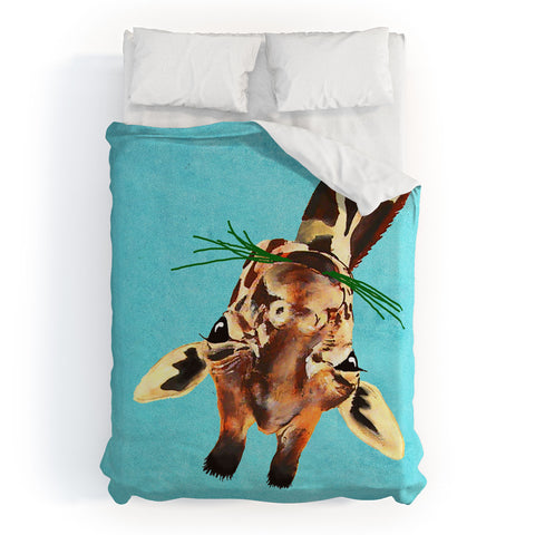 Coco de Paris Giraffe upside down Duvet Cover