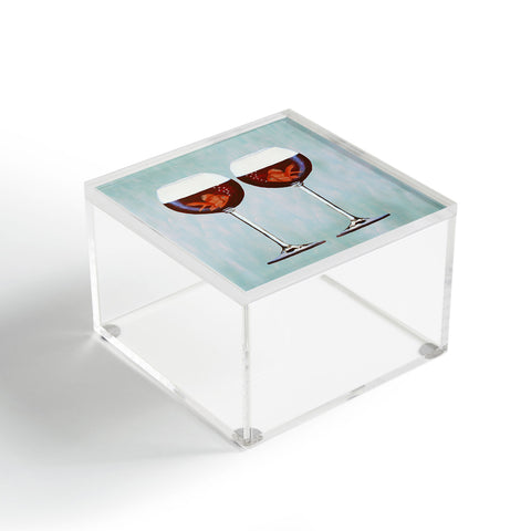 Coco de Paris Goldfishes Wine Love Acrylic Box