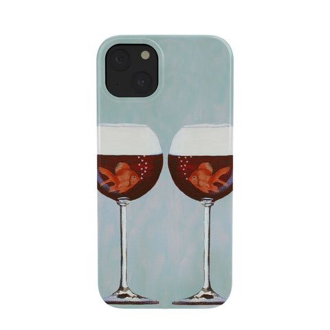 Coco de Paris Goldfishes Wine Love Phone Case