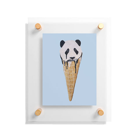 Coco de Paris Icecream panda Floating Acrylic Print