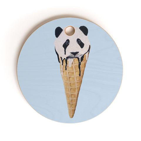 Coco de Paris Icecream panda Cutting Board Round