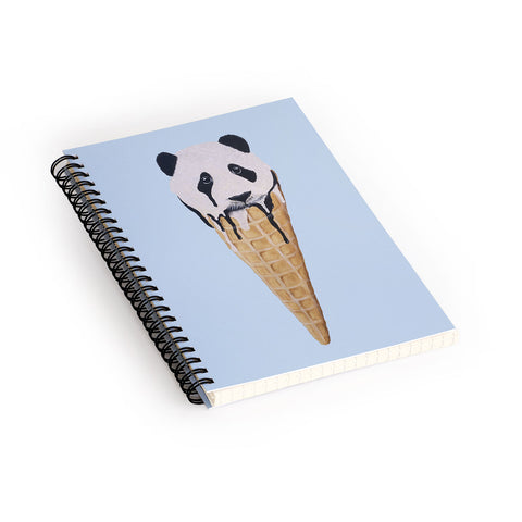 Coco de Paris Icecream panda Spiral Notebook