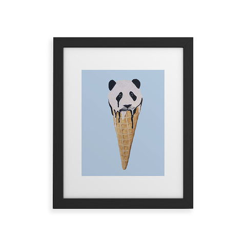 Coco de Paris Icecream panda Framed Art Print