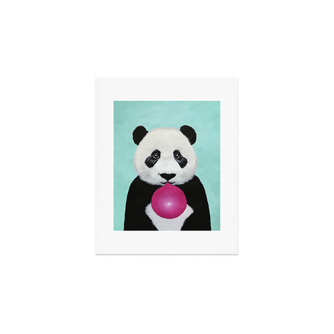 Coco de Paris Panda blowing bubblegum Art Print