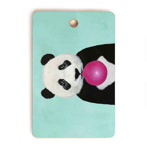 Coco de Paris Panda blowing bubblegum Cutting Board Rectangle