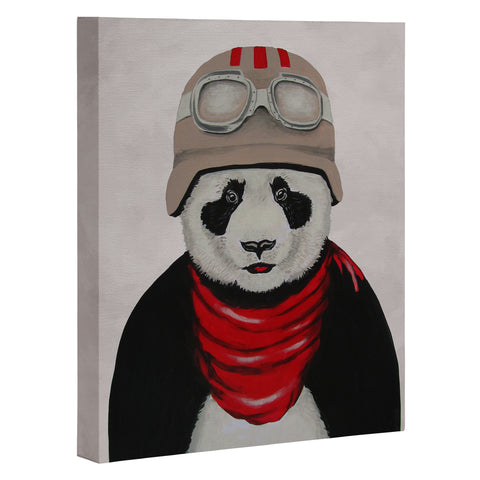 Coco de Paris Panda Pilot Art Canvas