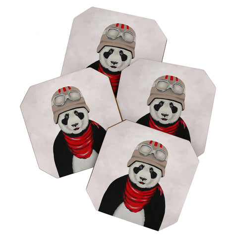 Coco de Paris Panda Pilot Coaster Set