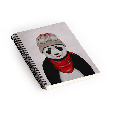 Coco de Paris Panda Pilot Spiral Notebook