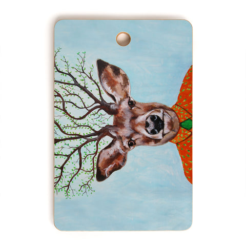 Coco de Paris Tree Deer Cutting Board Rectangle