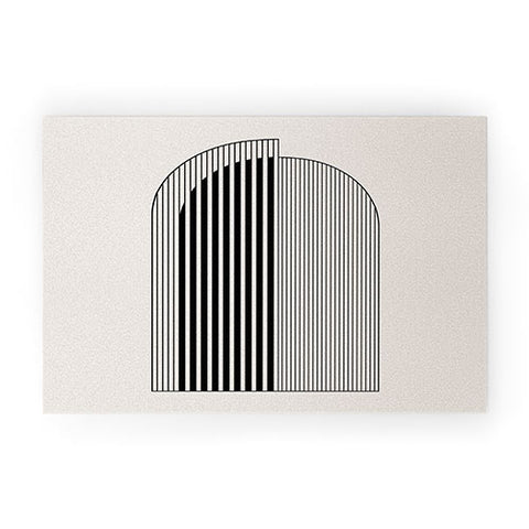 Colour Poems Abstract Arch Welcome Mat