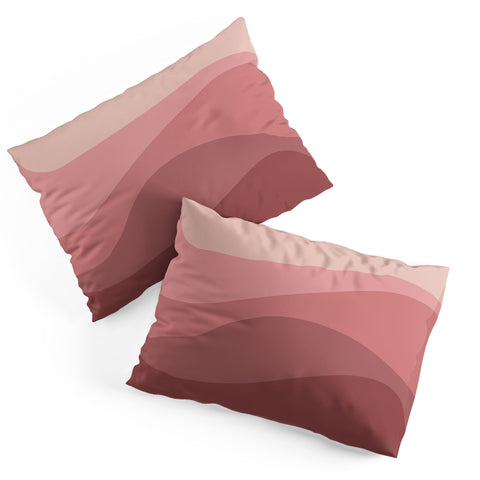Colour Poems Abstract Color Waves V Pillow Shams