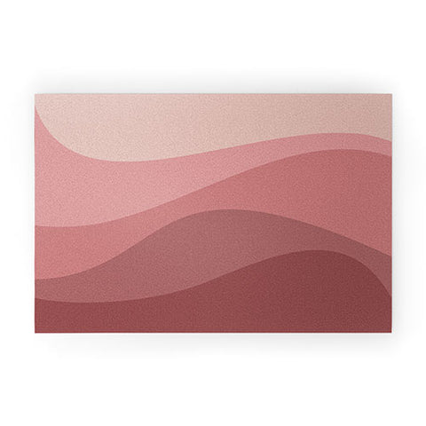 Colour Poems Abstract Color Waves V Welcome Mat