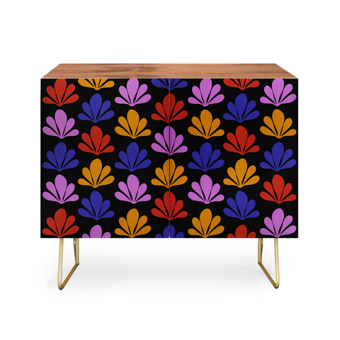 Colour Poems Abstract Plant Pattern X Credenza