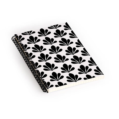 Colour Poems Abstract Plant Pattern XIV Spiral Notebook