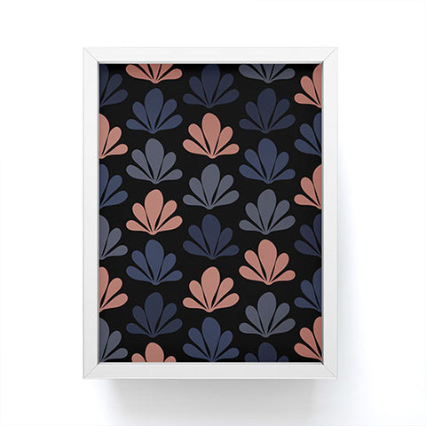Colour Poems Abstract Plant Pattern XVII Framed Mini Art Print