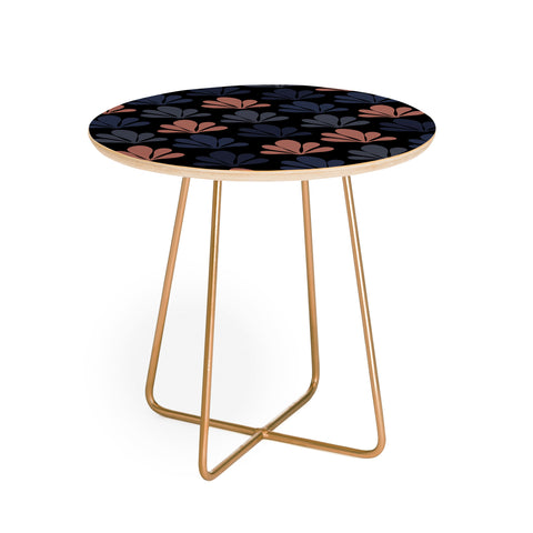 Colour Poems Abstract Plant Pattern XVII Round Side Table