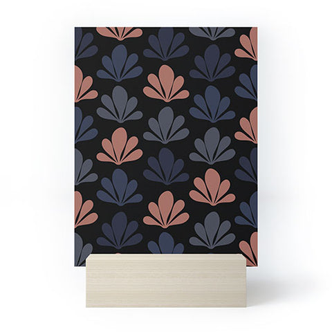 Colour Poems Abstract Plant Pattern XVII Mini Art Print