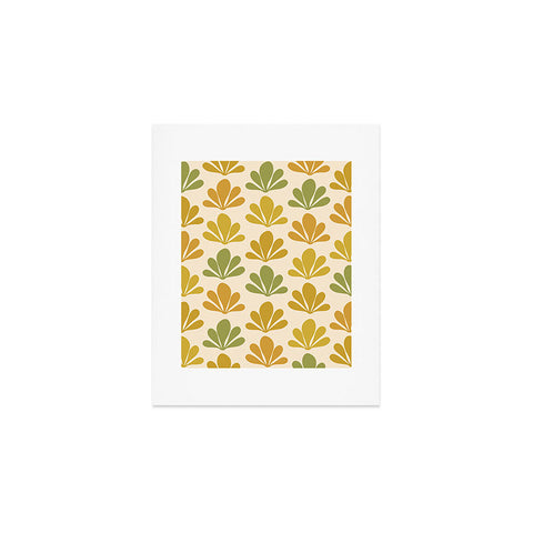 Colour Poems Abstract Plant Pattern XVIII Art Print