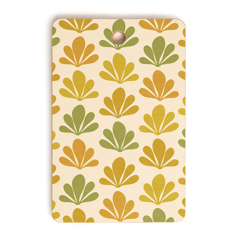 Colour Poems Abstract Plant Pattern XVIII Cutting Board Rectangle
