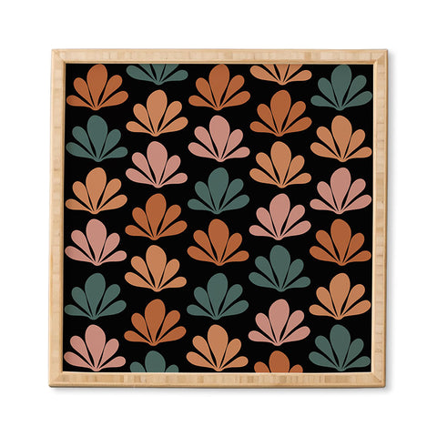 Colour Poems Abstract Plant Pattern XXV Framed Wall Art