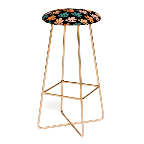 Colour Poems Abstract Plant Pattern XXV Bar Stool