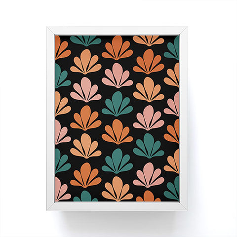 Colour Poems Abstract Plant Pattern XXV Framed Mini Art Print