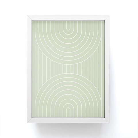 Colour Poems Arch Symmetry IX Framed Mini Art Print