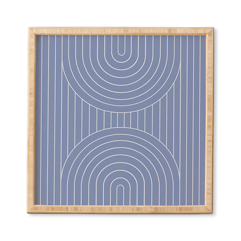 Colour Poems Arch Symmetry XII Framed Wall Art