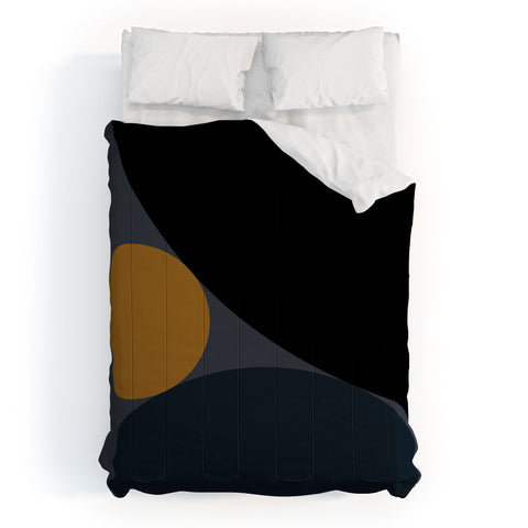 Colour Poems Circular Abstract II Comforter