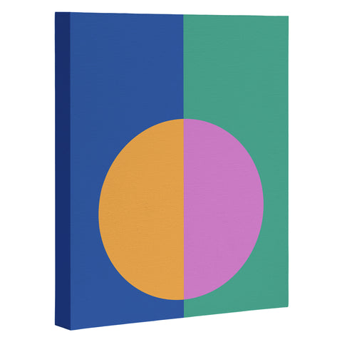 Colour Poems Color Block Abstract III Art Canvas