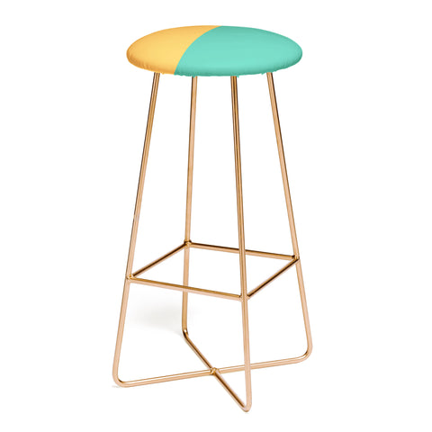 Colour Poems Color Block Abstract III Bar Stool