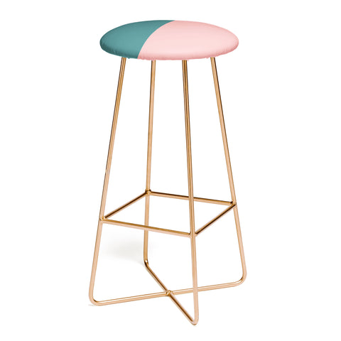 Colour Poems Color Block Abstract V Bar Stool