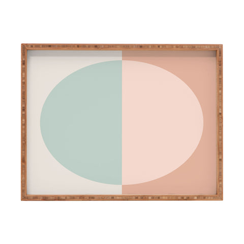 Colour Poems Color Block Abstract VI Rectangular Tray