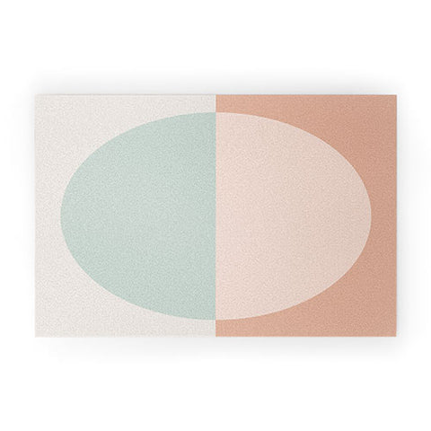 Colour Poems Color Block Abstract VI Welcome Mat