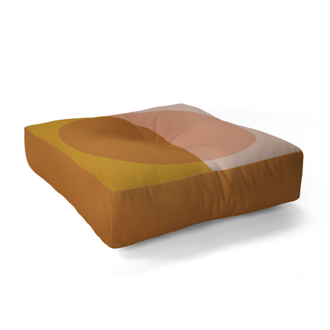 Colour Poems Color Block Abstract VII Floor Pillow Square