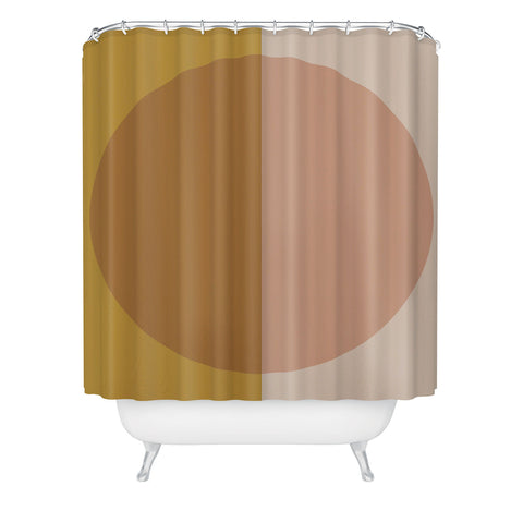 Colour Poems Color Block Abstract VII Shower Curtain