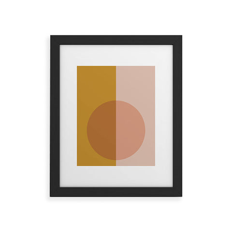 Colour Poems Color Block Abstract VII Framed Art Print
