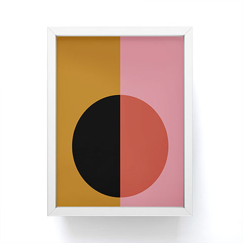 Colour Poems Color Block Abstract XII Framed Mini Art Print